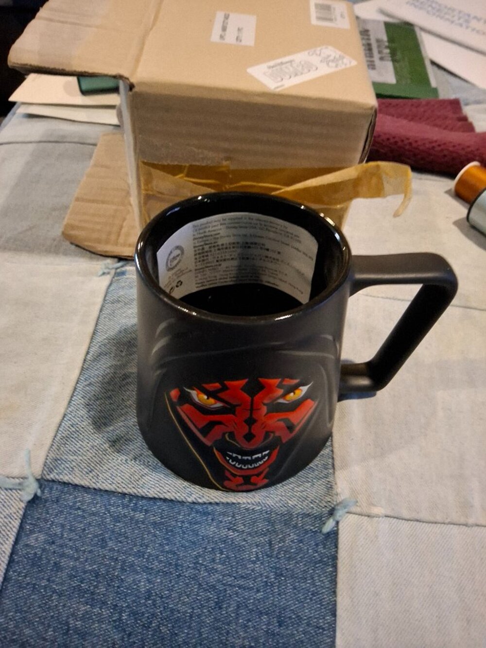 Disney store Darth Maul coffee mug